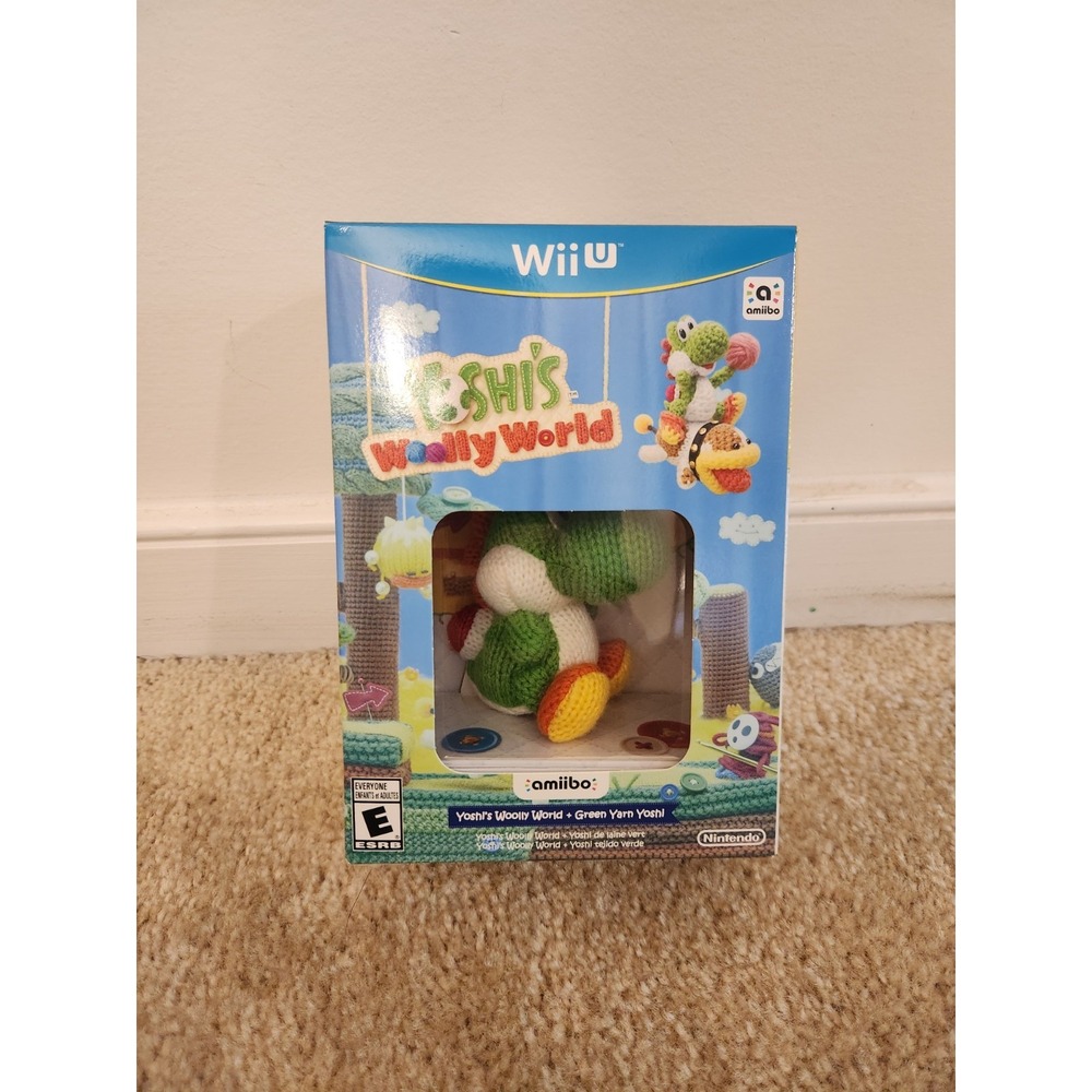 Yoshi's Woolly World Bundle with Green Yarn Yoshi amiibo
